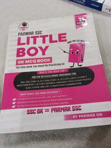 Parmar SSC Fatman &amp; Little Boy GK Books