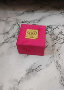 Pink Velvet Jewelry Box with Light