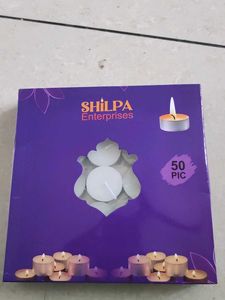 Shilpa Enterprises Tea Lights - 50 Pic