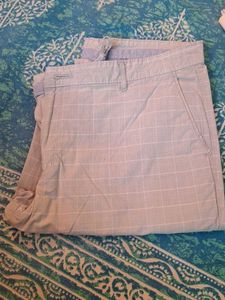 Men's Checked Casual Trousers