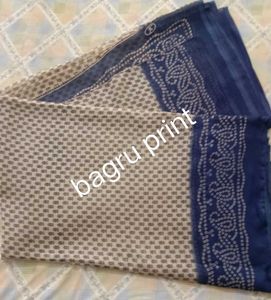 Beautiful Contrast Pallu Saree