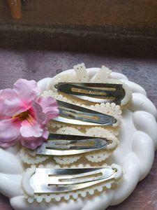 Pearl Hair Clip Set