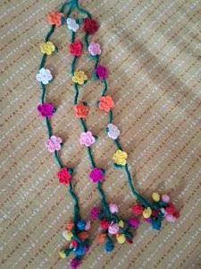 Handmade Crochet Flower Paranda
