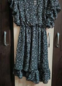 Western Chic Black girl dress