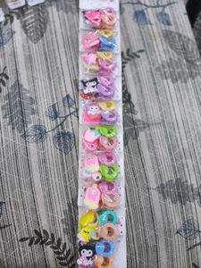 Cute Floral Hair Clips Set