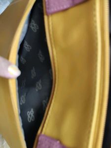 baggit Yellow Tote Handbag
