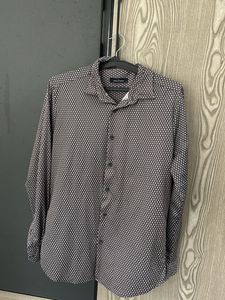 Stylish Men's Printed Long Sleeve Shirt