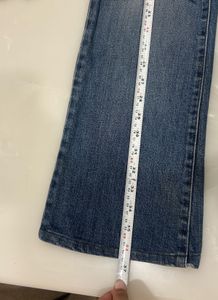 Mid Rise Bootcut Jeans - Blue