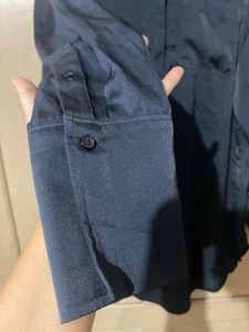 Dark navy blue HnM oversized shirt