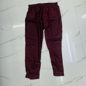 Maroon Embroidered Georgette Suit