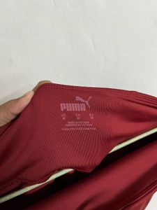 Puma Red Athletic Leggings