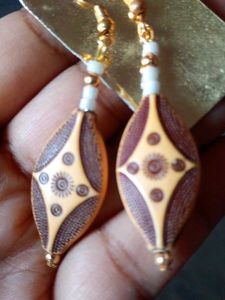 Unique Ethnic Drop Earrings