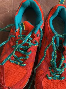 New balance Vibrant Orange &amp; Teal Running Shoes