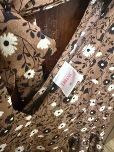 Chic Floral Print Tiered Mini Dress