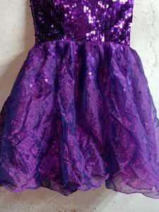 Celebrity Sequin Party Dress Mini Purple 💜