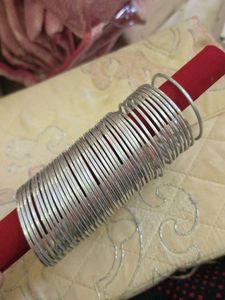 43 Elegant Silver Bangle Set
