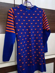Girlish Woolen Top