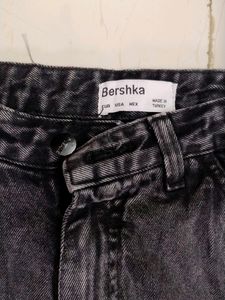 Charcoal Black Cargo Jeans