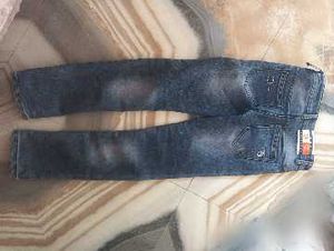 Blue Distressed Skinny Jeans