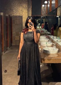 Sparkly Black Evening Gown