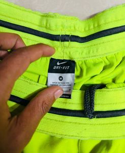Neon Green Nike Basketball Shorts