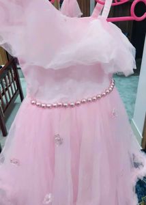 Cute Pink Party Dress - 20% discount now