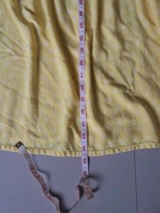 Yellow Embroidered Kurta