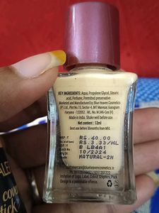 Blue Heaven Foundation &amp; Miss Ads Concealer
