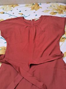 Rust Orange Jumpsuit