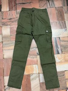 Olive Green Cargo Pants