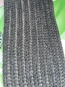 Cozy Ribbed crochet Scarf