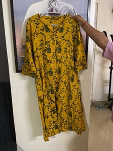 Yellow Kurta