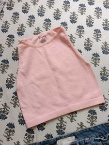 Baby pink Tank Top