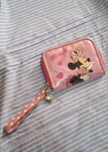 Cute Minnie Mouse Pink Wallet