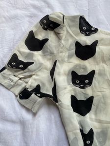 Black Cat Top