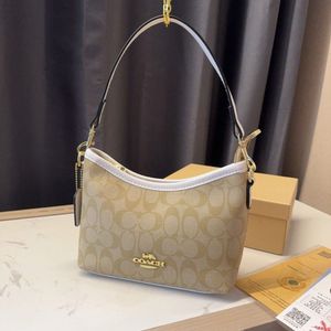 Coach Signature Pattern Hobo Bag