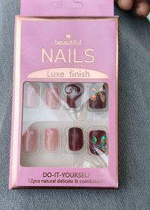 Beautiful Luxe Finish False Nails