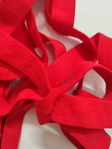 Red Strappy G-String Panty S