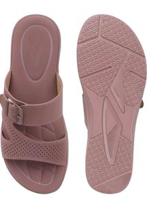 Lavender Flatform Sandals