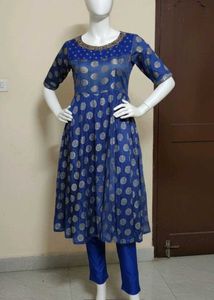 Embellished Blue Top