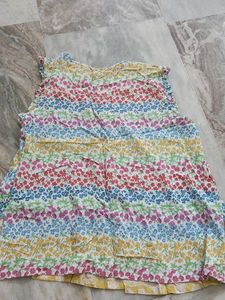 Floral Print Tiered Top