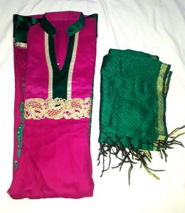 New Majenta Anarkali