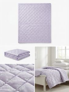 Cozy Pink and Lavender Comforter