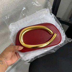 zara viral clutch maroon Edition