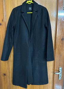 ZARA Black Coat - Classic Style size M
