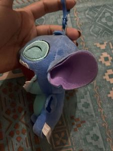 Cute Stitch Plush Keychain Charm