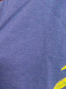VEA Blue Graphic Print T-shirt