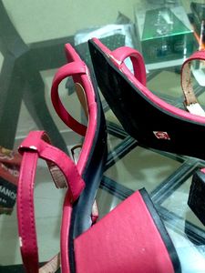 Pink Block Heels