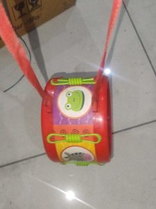 Kids Toy drum with Frog Design