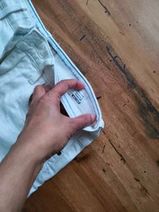 white Denim Jeans